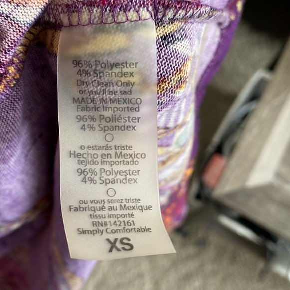 LulaRoe patterned duster - Picture 6 of 6